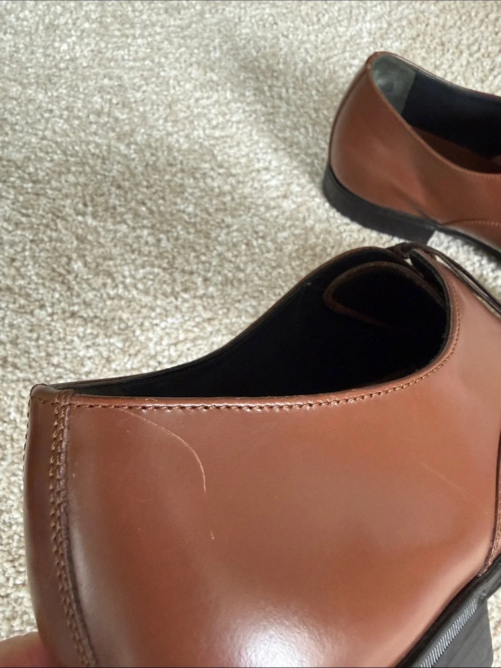 Ferragamo Boston Cap Toe 10 2E